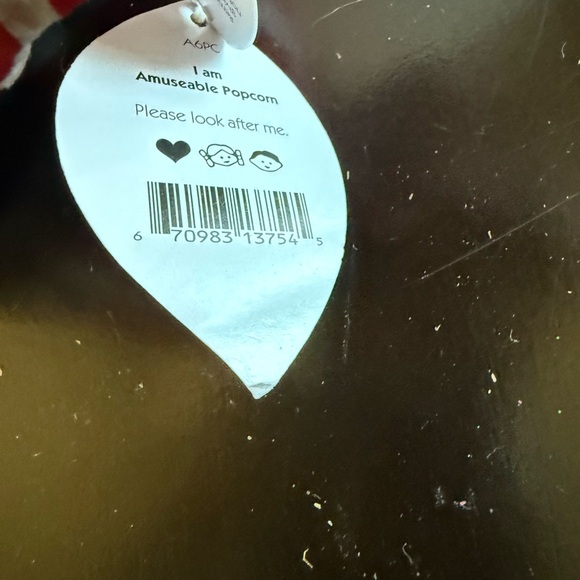 NWT Jellycat London Amusable Popcorn Bucket Plush Toy Retired snack - Picture 3 of 13